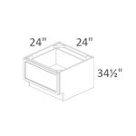 DBS24 Sonoma Slim Desert Oak Shaker Pre-Assembled