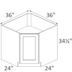 DSB36FD Chatham Nickel Shaker Pre-Assembled