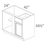 BBC42 Walnut Shaker Pre-Assembled
