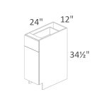 B12 Urban Concrete Gray Pre-Assembled
