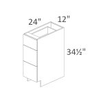 DB12-3 Urban Concrete Gray Pre-Assembled