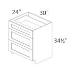 DB30-3 Madison Grey Shaker Pre-Assembled