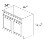SB42 Essex White Pre-Assembled