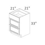 VBD21 Walnut Shaker Pre-Assembled