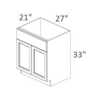 VSB27 Walnut Shaker Pre-Assembled
