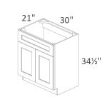 VSB30-34 Chatham Nickel Shaker Pre-Assembled