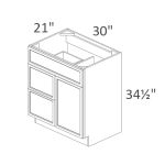 VSD30DL Sonoma Slim Timber Shaker Pre-Assembled