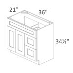 VSD36DR Chatham Linen Shaker Pre-Assembled