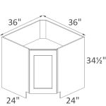 BDC36 Madison Blue Shaker Pre-Assembled