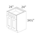 B24 Classic Grey Shaker Pre-Assembled
