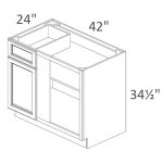 BBC42L Astoria Pebble Pre-Assembled