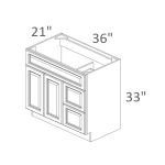 FA3621DL Jackson Chocolate Glaze Pre-Assembled