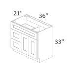 FA3621DR Classic Grey Shaker Pre-Assembled