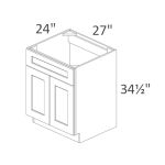 SB27 Classic White Shaker Pre-Assembled