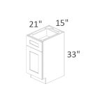 SVA15B Classic Grey Shaker Pre-Assembled