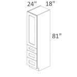 SVA188124D Classic White Shaker Pre-Assembled