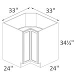 LSB33 Sonoma Slim Timber Shaker Pre-Assembled