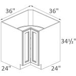 LS3612 Astoria Butterscotch Pre-Assembled