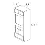 OC3384D Sonoma Slim Dove Shaker Pre-Assembled