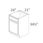 SB21 Sonoma Slim Timber Shaker Pre-Assembled