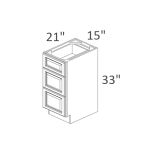 SVA15D Jackson Chocolate Glaze Pre-Assembled