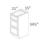 VDB15-34 Sonoma Slim Kona Shaker Pre-Assembled