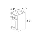 SVA18B Belfast Cream Glaze Pre-Assembled