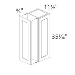 EPW1236D Newport Homestead Oak Shaker