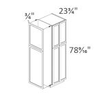 EPWP2484D York Slim White Shaker