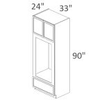 OM339024 York Slim Oak Shaker RTA