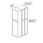 TDEP2490 Dayton Slim White Shaker