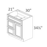 V3021D Belmont Cafe Glaze Pre-Assembled
