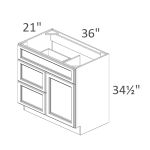 V3621D Ridgefield Latte Pre-Assembled