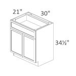 VB30-34 Sonoma Slim Kona Shaker Pre-Assembled