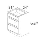 VDB24-34 Sonoma Slim Kona Shaker Pre-Assembled