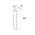 W0936 York Slim Oak Shaker RTA