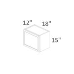W1815 Sonoma Slim Dove Shaker Pre-Assembled
