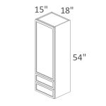 WD1854 Sonoma Slim Dove Shaker Pre-Assembled