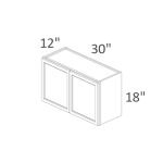 W3018 Sonoma Slim Desert Oak Shaker Pre-Assembled