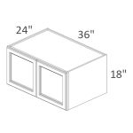 W361824 Princeton Cloud White Pre-Assembled