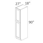 WP189027 Classic White Shaker Pre-Assembled