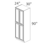 UC302490 Belmont Cafe Glaze Pre-Assembled