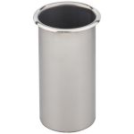 3" Diameter Stainless Steel Utensil Canister