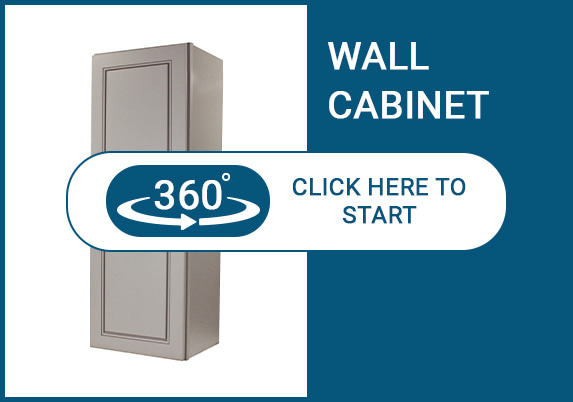 Aspen Grey Wall Cabinet