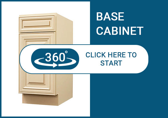 Belfast Cream Glaze Base Cabinet