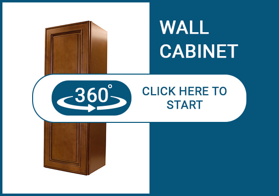 Belmont Cafe Glaze Wall Cabinet