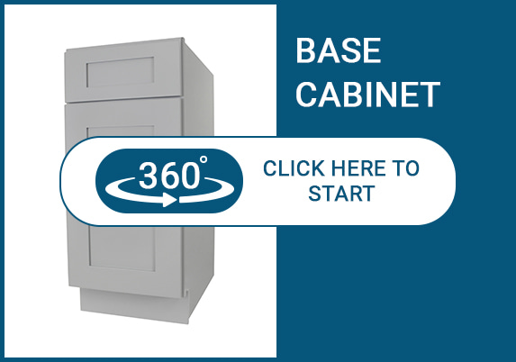 Bridgeport Grey Shaker Base Cabinet