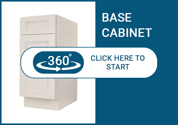 Bristol Cream Glaze Base Cabinet