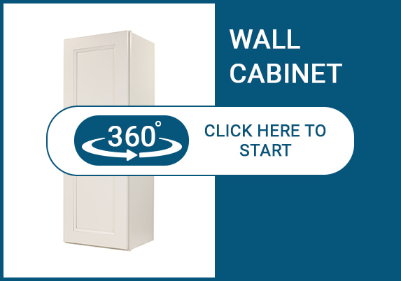 Bristol Cream Glaze Wall Cabinet