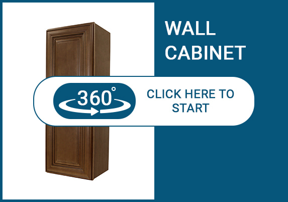 Charleston Cappuccino  Wall Cabinet